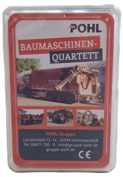 Baumaschinen-Quartett
